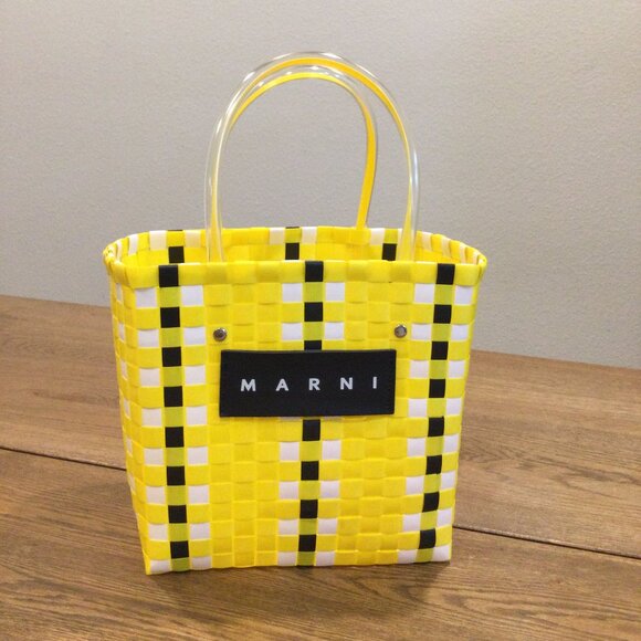 Marni Woven Market Bag - Picture 2 of 10